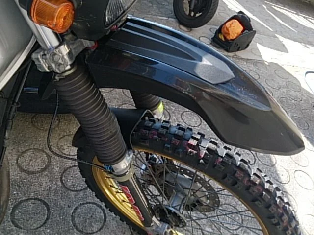 POLISPORT-SM LINE FRONT FENDER-MOTOR CYC ACC-BLK