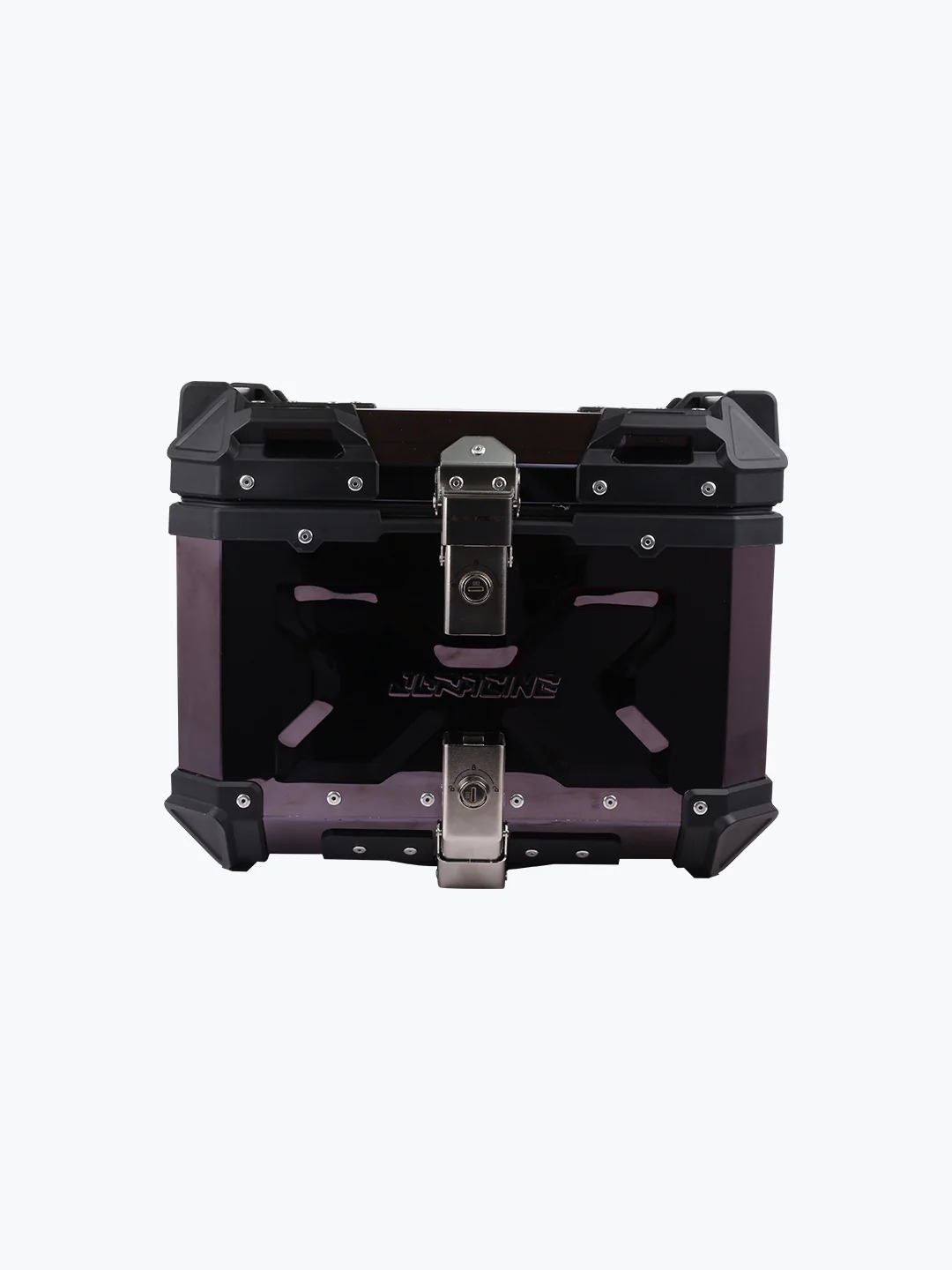 JB-ALUMINIUM X-TOP CASE-GLOSS TITANIUM-45L