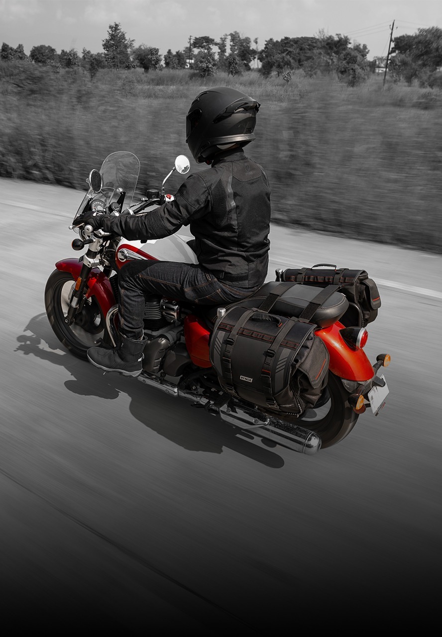 RYNOX-OPTIMUS-SADDLE BAG-BLK