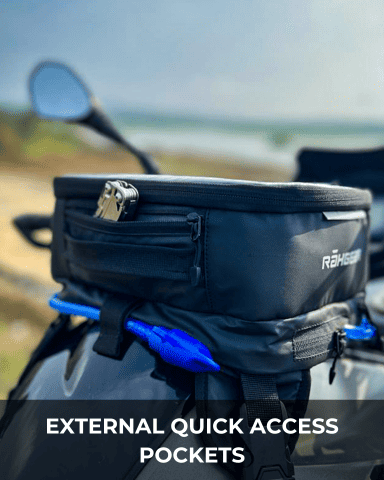 RAHGEAR-TRAILBLAZER HYDRATION MAGNETIC-TANK BAG