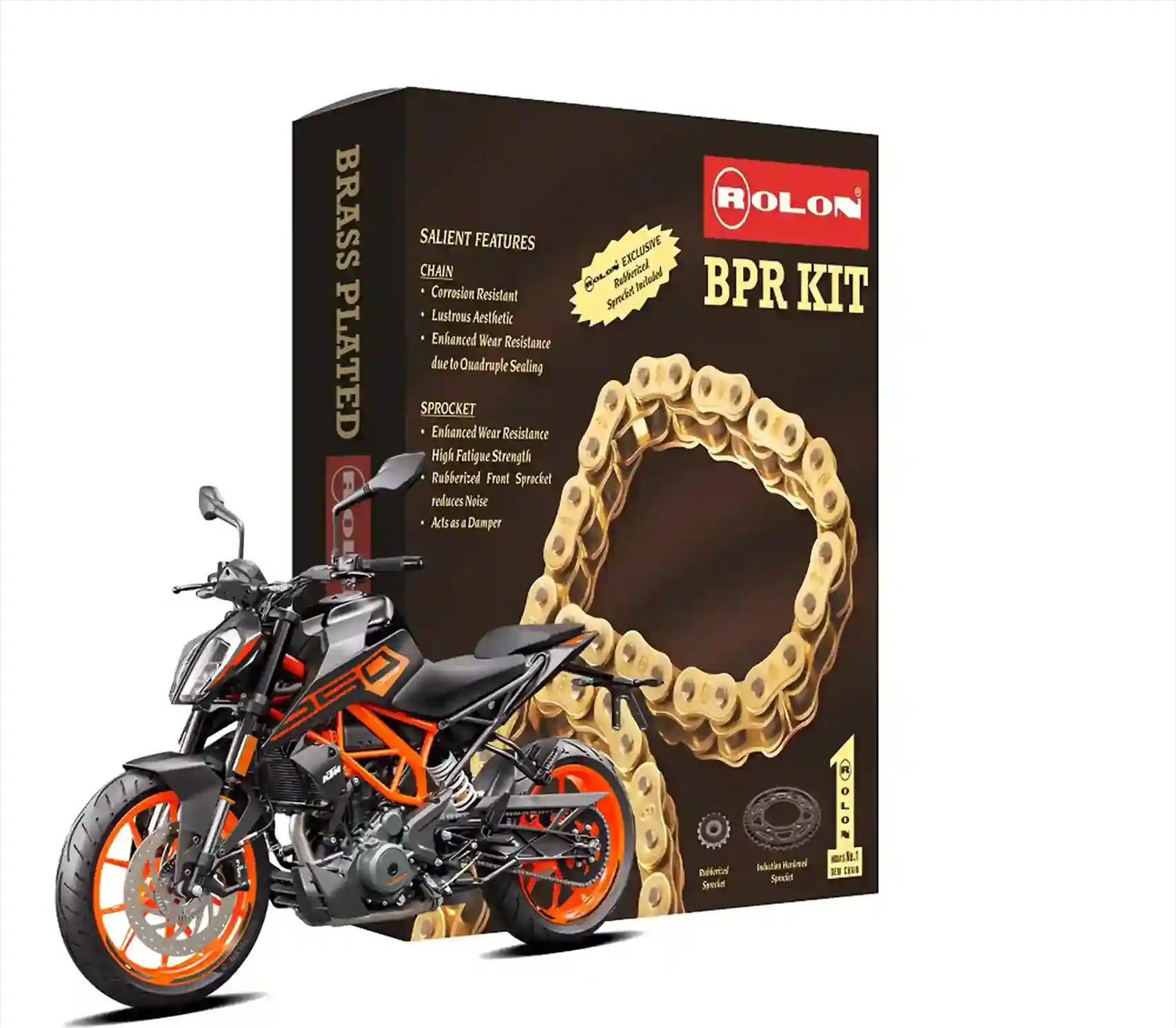 ROLON-DUKE 250CC-CHAIN SPROCKET KIT