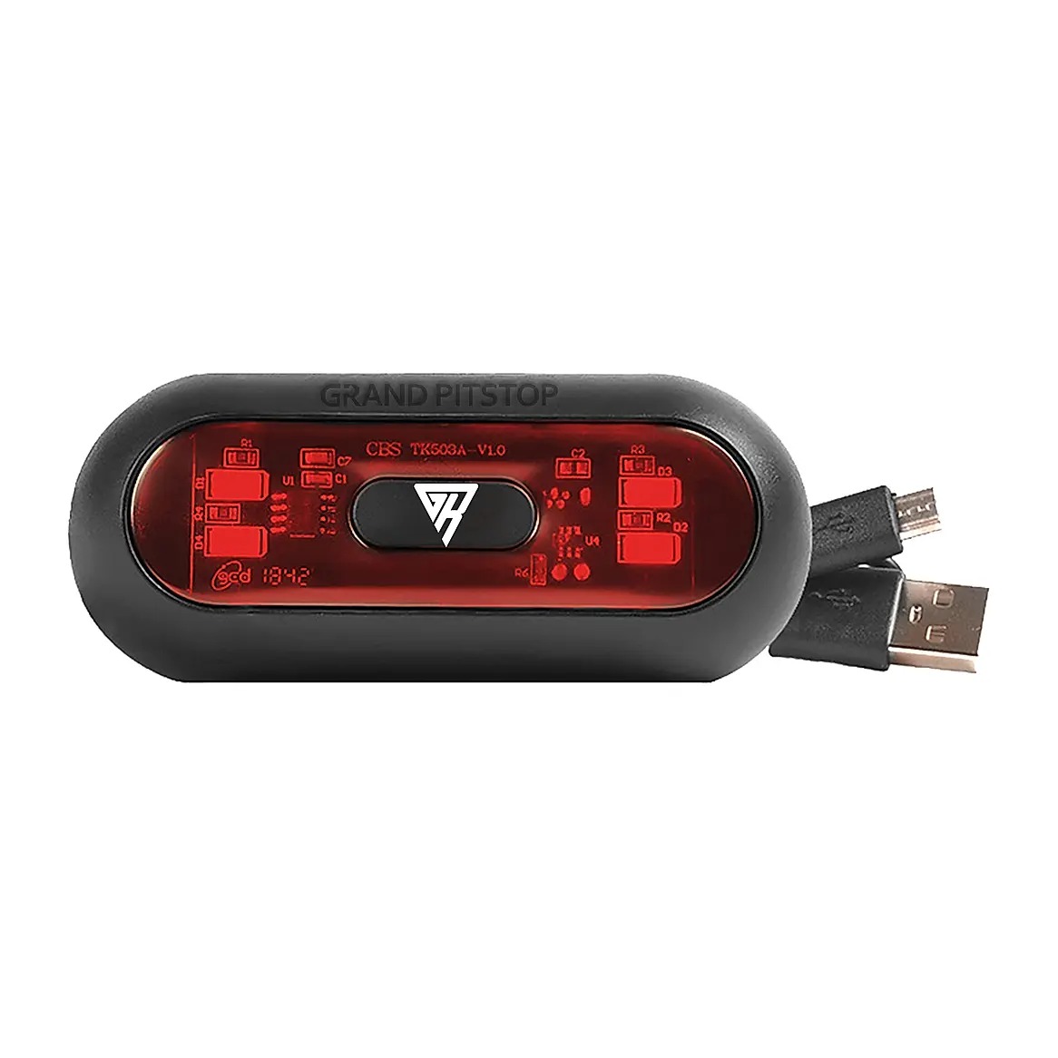 GP-HELMET LED RECHARGEABLE LIGHT-MOTOR CYC ACC