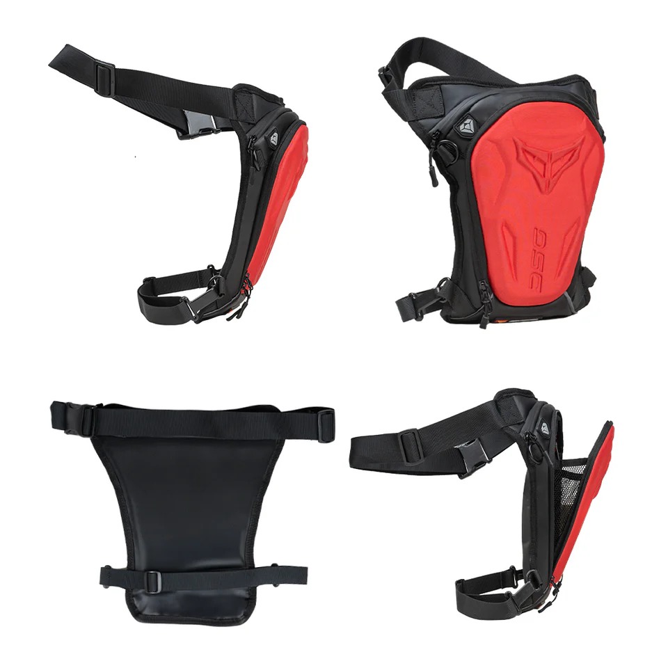 DSG-ALPHA-THIGH BAG-BLK/RED