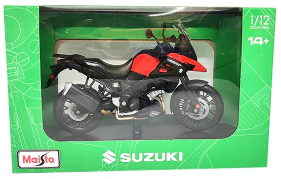 MAISTO-V STROM-MOTORCYCLE TOYS-1:12