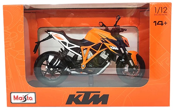 MAISTO-SUPER DUKE 1290R-MOTORCYCLE TOYS-1:12