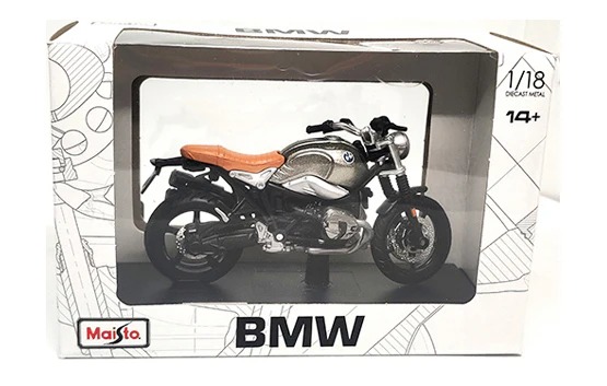 MAISTO-R NINE T SCRAMBLER-MOTORCYCLE TOYS-1:12