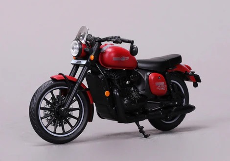 MAISTO-JAWA 42-MOTORCYCLE TOYS-ORION RED-1:18