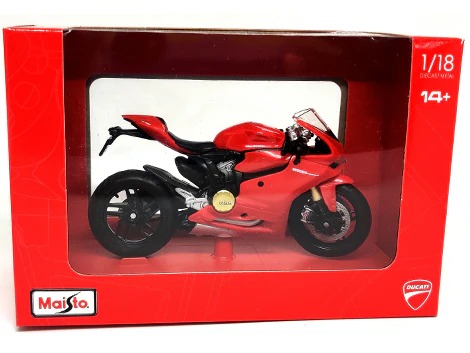 MAISTO-PANIGALE V4 S CO-MOTORCYCLE TOYS-1:18