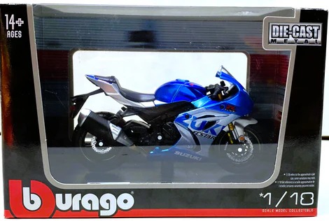 MAISTO-GSXR-MOTORCYCLE TOYS-1:18