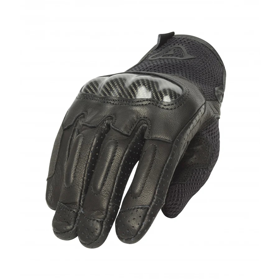 ACERBIS-RAMSEY LEATHER-RIDING GLOVE-BLK