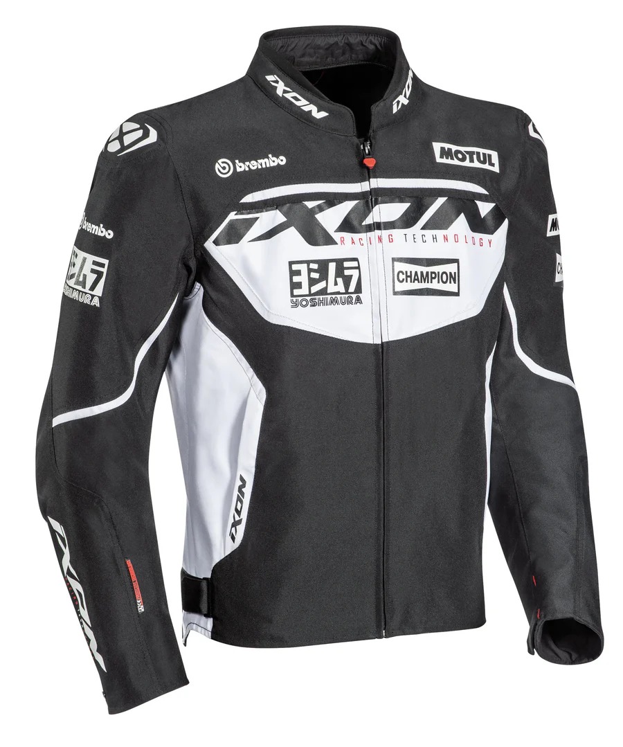 IXON-MATRIX EVO-RIDING JACKET-BLK/WHT