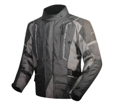 LS2-NARVIK-RIDING JACKET-BLK/DARK GRY