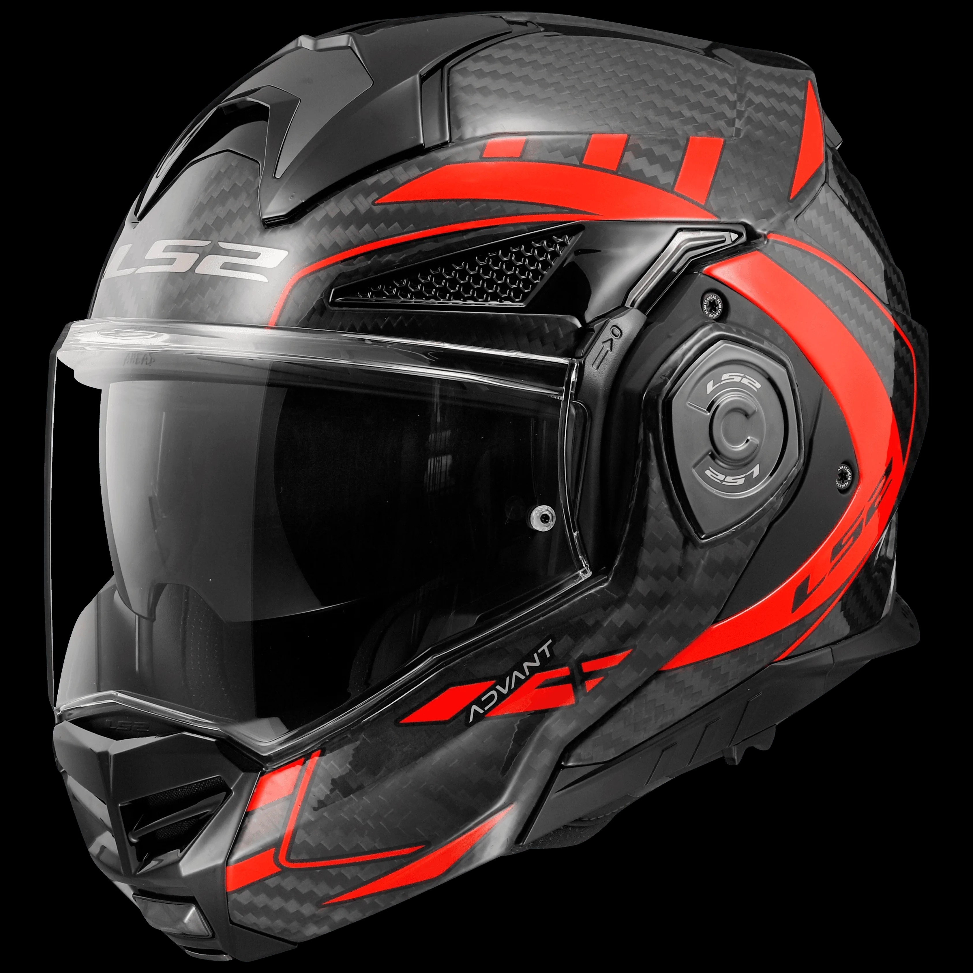 LS2-FF901 ADVENT X FUTURE-HELMET-GLOSS RED