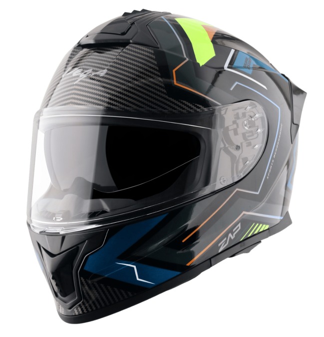 VEGA-ZAP D/V EXPLORE-HELMET-BLK/BLUE