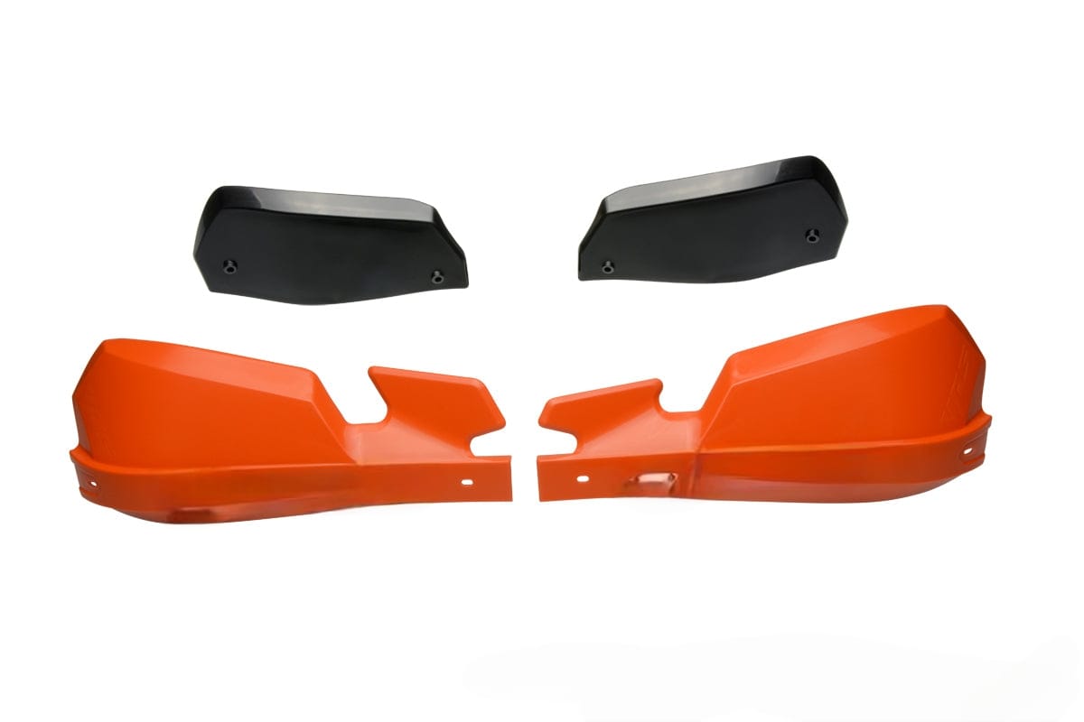 AS-BB HANDGUARD-MOTOR CYC ACC-ORG/BLK