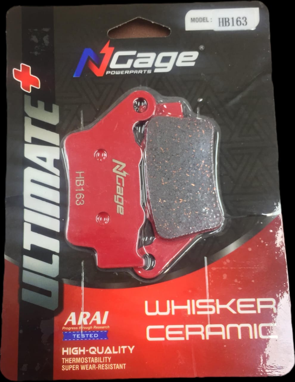 NGAGE-HB 163-CERAMIC BRAKE PADS