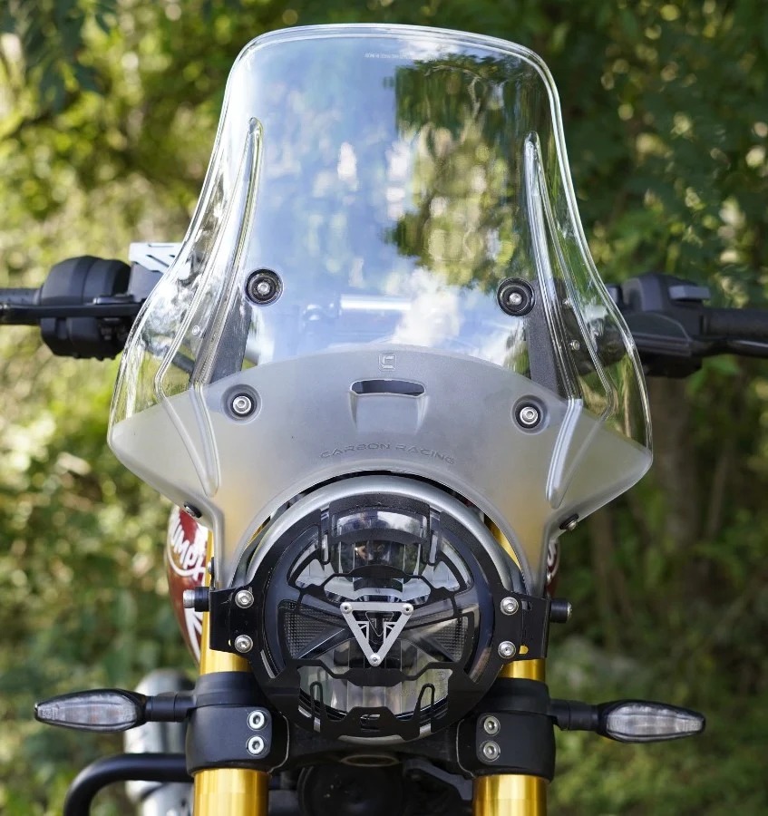  MC-TRIUMPH SPEED400 VISOR-MOTOR CYC ACC