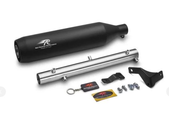 RRP-POLESTAR PRO EXHAUST-SILENCER-BLACK MATTE