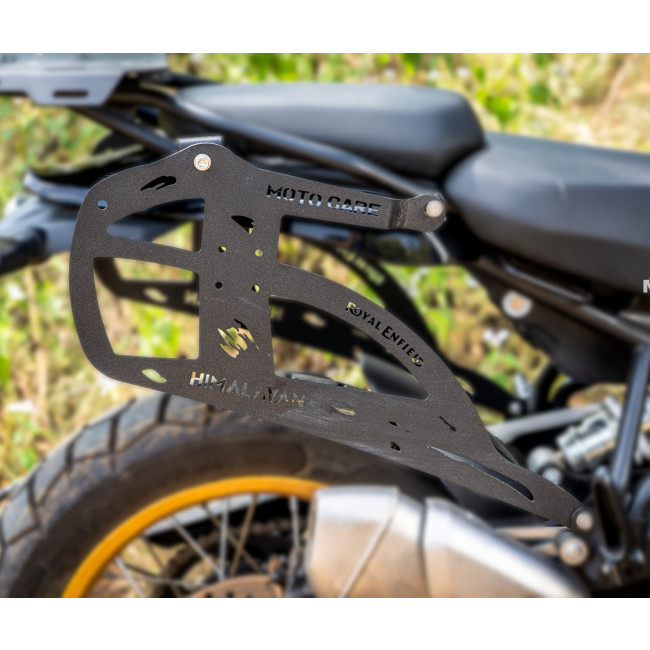 MC-HIMALAYAN 450 SADDLE W/PLATE W/FOOT REST-MOTOR CYC ACC