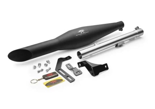 RRP-RUMBLER ACE EXHAUST-SILENCER-BLACKMATTE