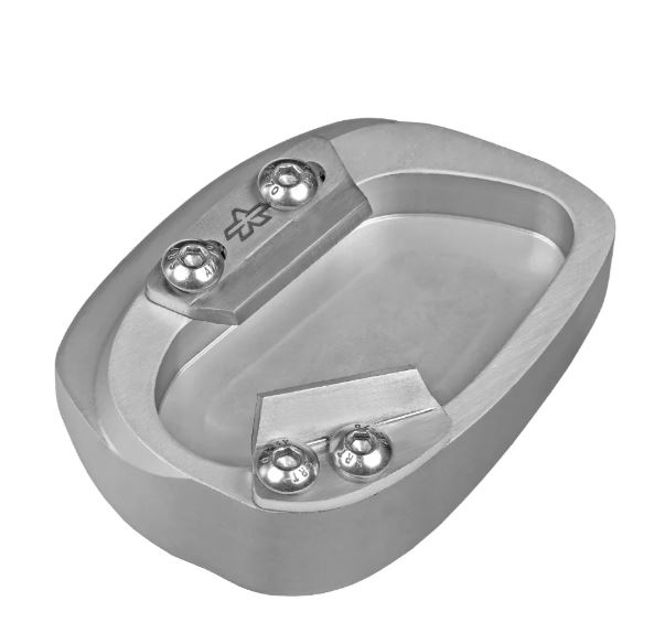 VIATERRA-SIDE STAND SHOE(HIM450)-MOTOR CYC ACC-SILVER