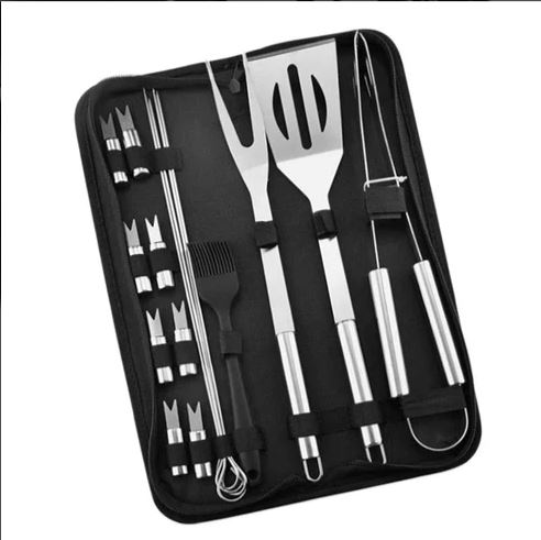 FLYTOP-BBQ TOOL 501131-CAMPING ACC-BLK