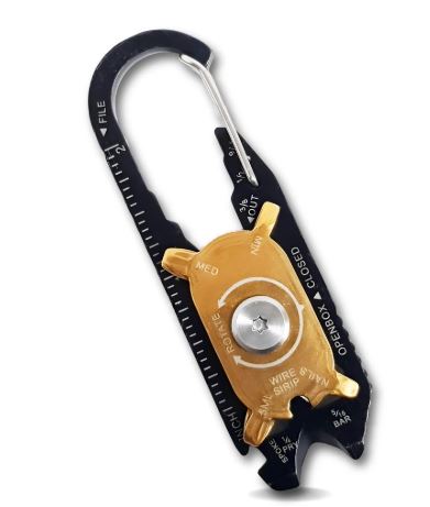 FLYTOP-CARABINER RING SMALL-KEY CHAIN