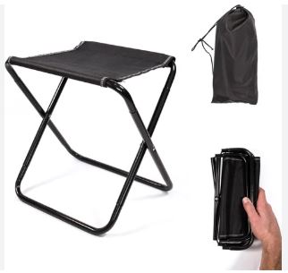 FLYTOP-MINI FOLDING STOOL W/POUCH-CAMPING FURN