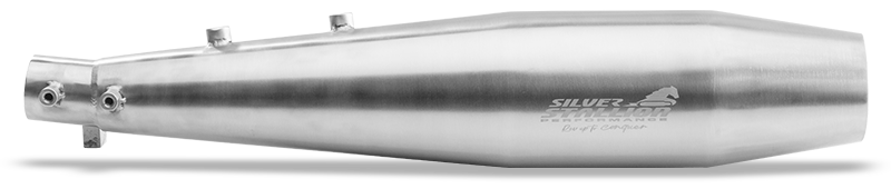 SSP-TWINS EXHAUST-SILENCER-MATTE