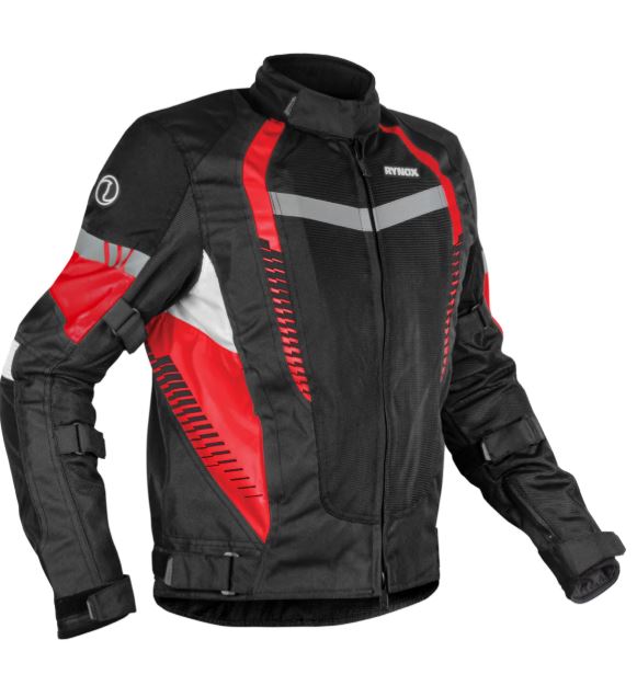 RYNOX-TORNADO PRO 4 L2-RIDING JACKET-RED