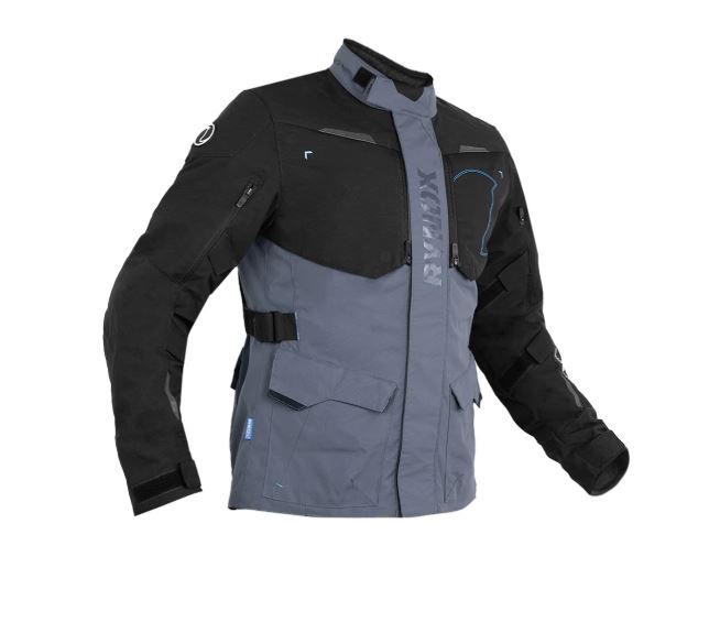 RYNOX-ADVENTO PRO-RIDING JACKET-BLK/BLU