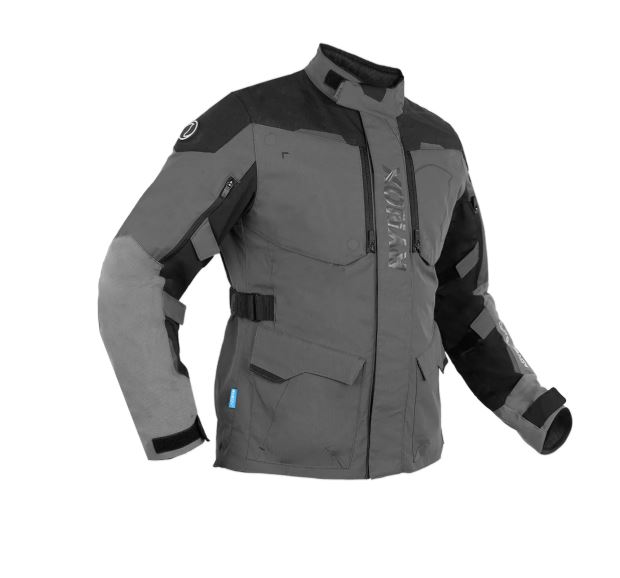 RYNOX-ADVENTO PRO-RIDING JACKET-BLK/GRY