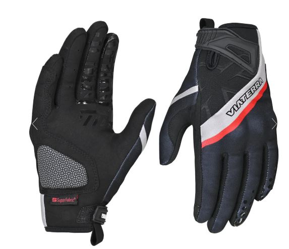 VIATERRA-ROOST-RIDING GLOVE- MIDNIGHT BLACK