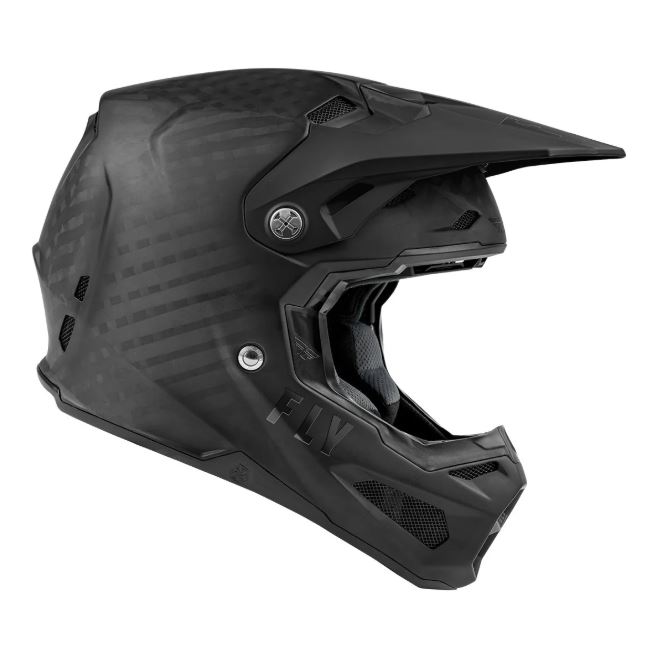 FLY RACING-SOLID-HELMET-MATTE BLACK