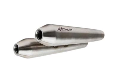 NGAGE-ROXOR EXHAUST RE TWINS 650-SILENCER-POLISH