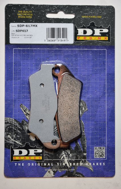 DP BRAKES - DP617 MC OFF ROAD BRAKE PADS - BRAKE PAD