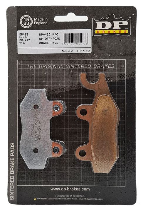 DP BRAKES - DP412 MC OFF ROADBRAKE PADS - BRAKE PAD