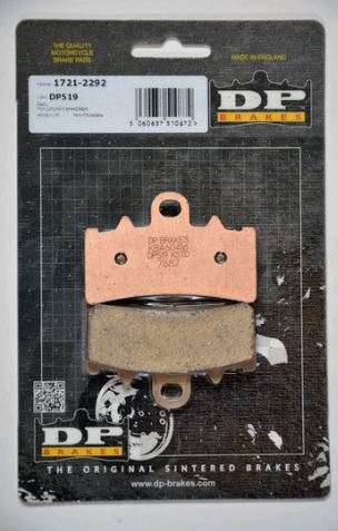 DP BRAKES - DP519 1721-2292 MC BRAKE PAD - BRAKE PAD