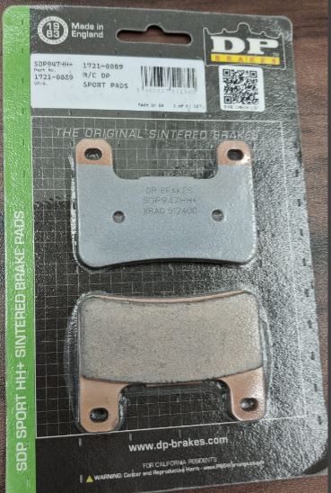 DP BRAKES - SPD947HH+1721-0089 MCDP SPORTS PAD - BRAKE PAD