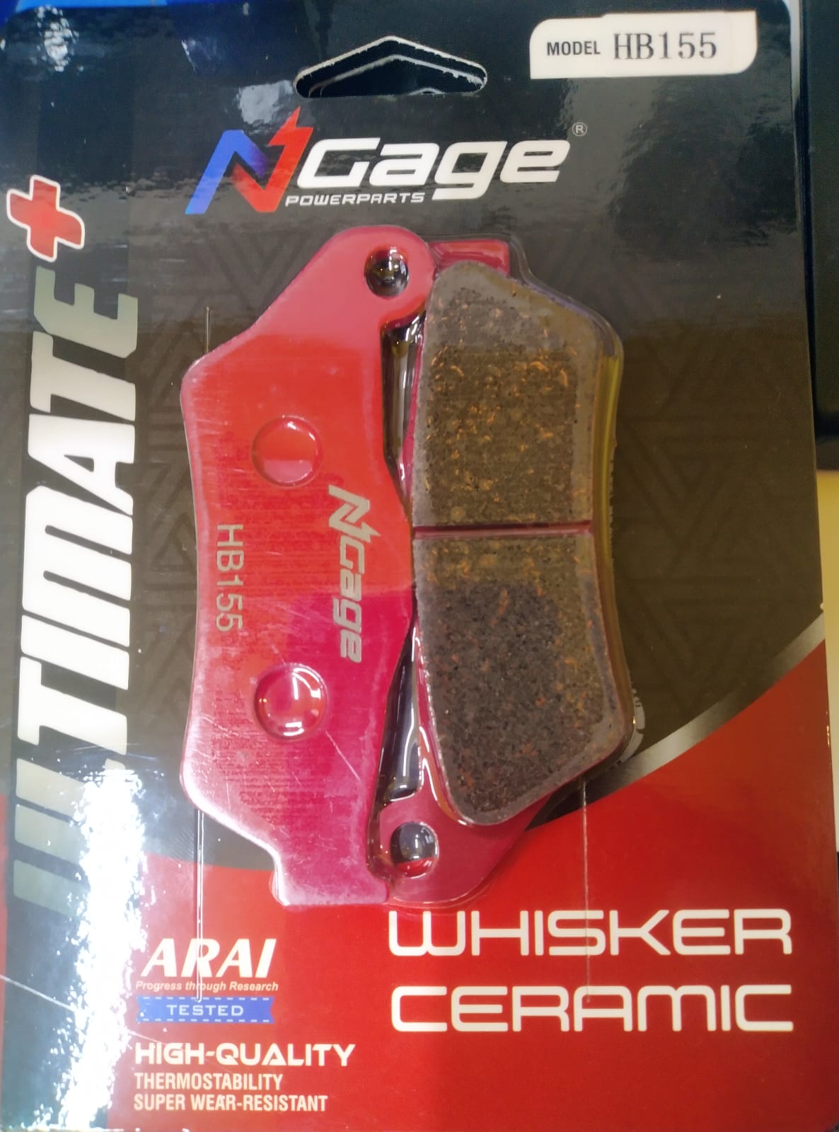 NGAGE-HB 155-CERAMIC BRAKE PADS