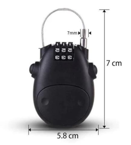 AS - HELMET PAD LOCK - HELMET ACC