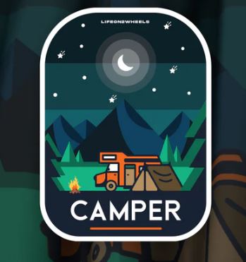 L2W - CAMPER - BIKE STICKERS