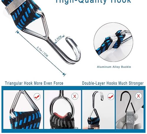  GP-MOTORBIKE LUGGAGE STRAPS (BUNGEE CORD)-MOTOR CYC ACC.