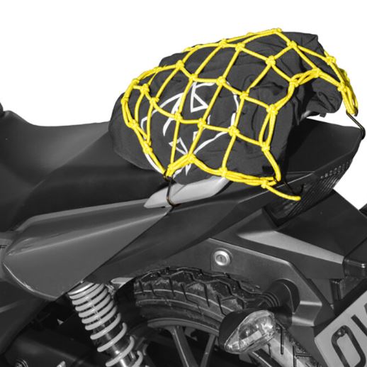 OXFORD-REFLECTIVE BRIGHT NET-BUNGEE CORD-YLW