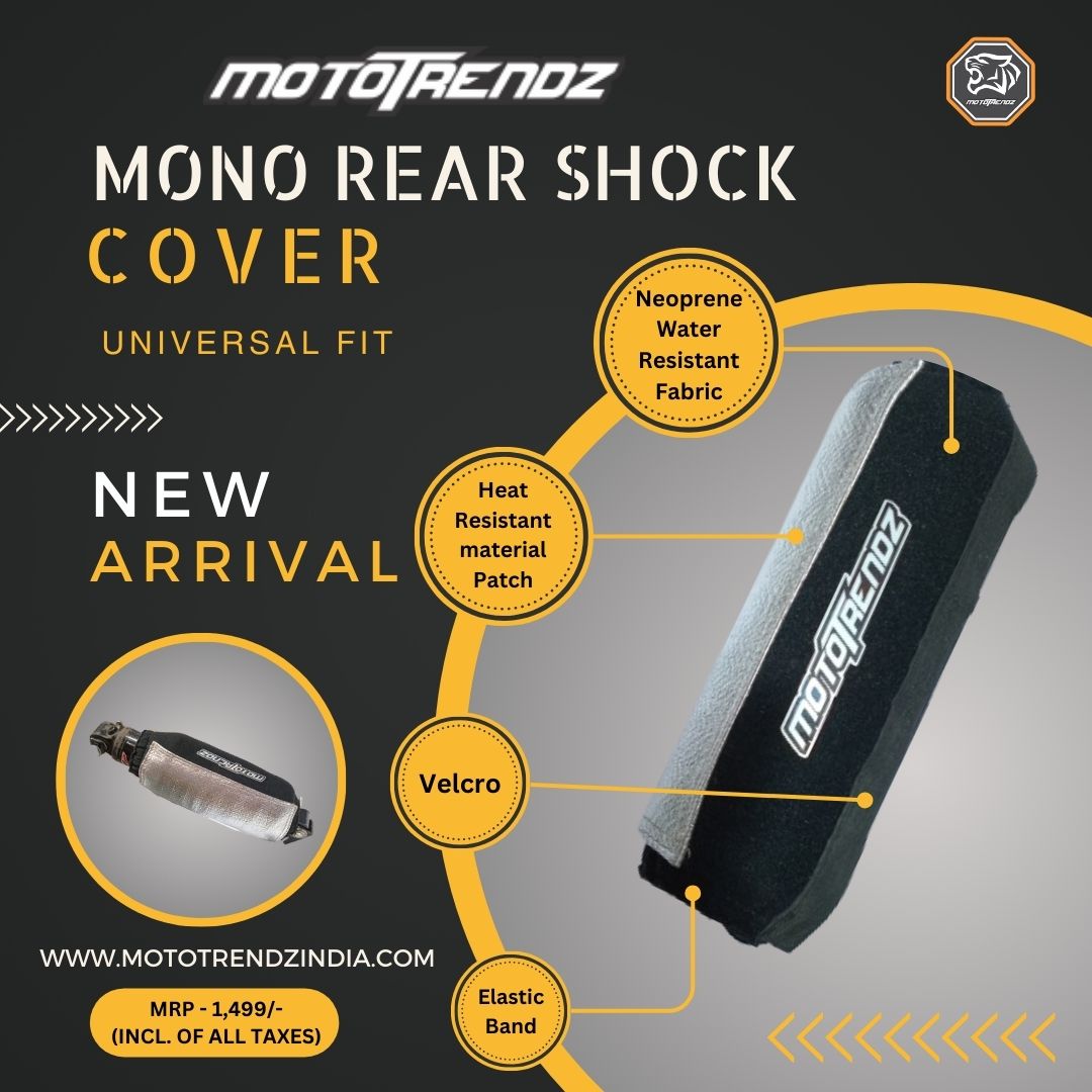 MTZ-MONO REAR SHOCK COVER UNIVERSAL-MOTOR CYC ACC