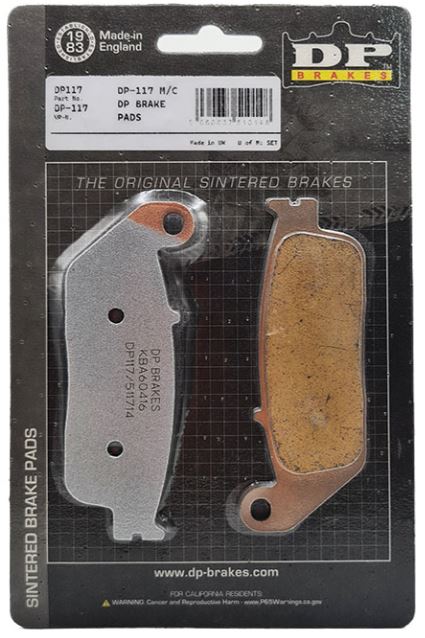 DP BRAKES - DP-117 M/C - BRAKE PAD