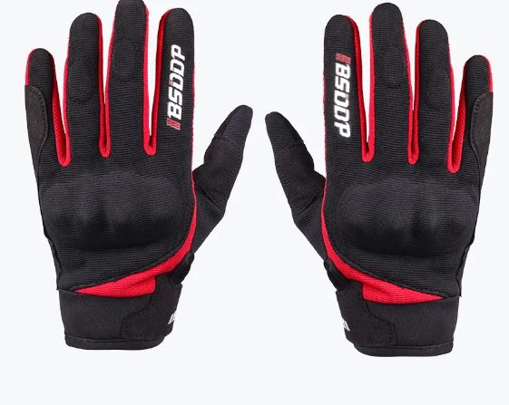AS -BSDDP - RIDING GLOVE - BLK/RED