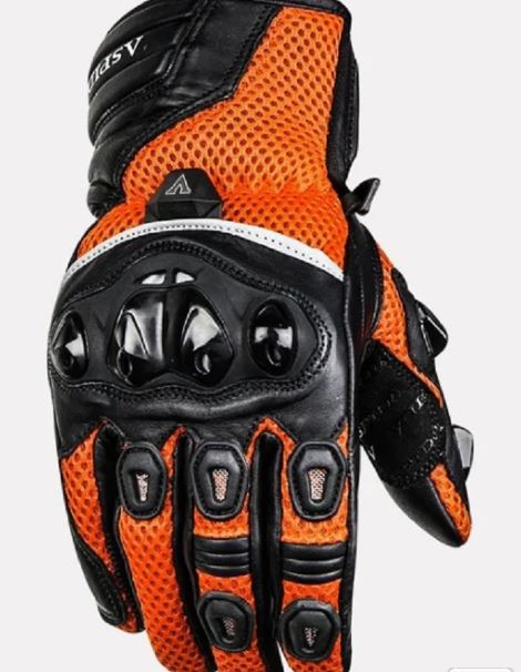 SPARTAN(ASPIDA)-PHAETON-RIDING GLOVE-ORANGE