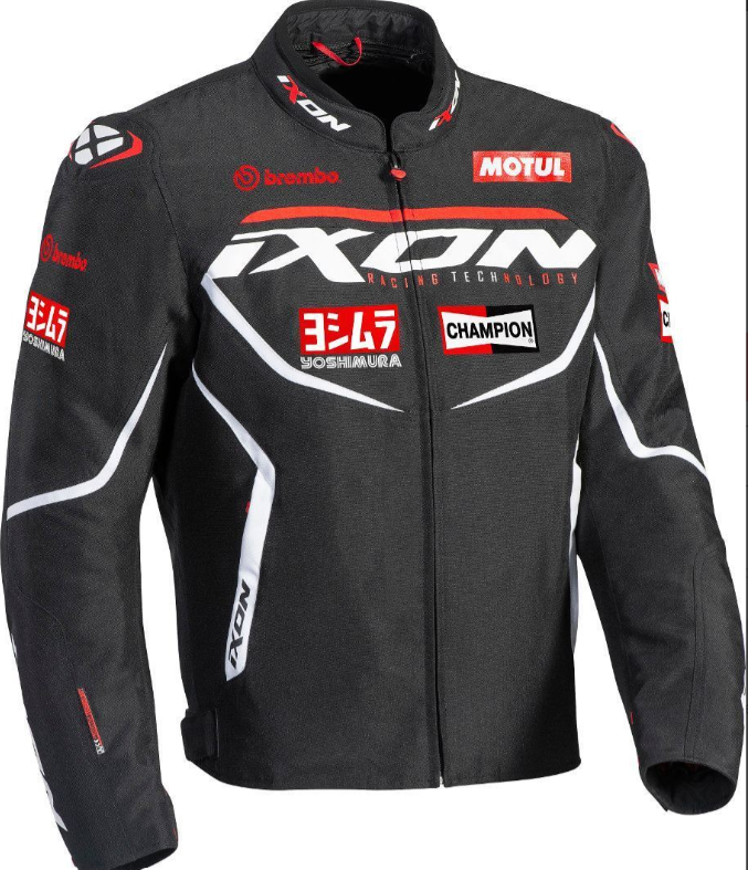 IXON - MATRIX EVO - RIDING JACKET - BLK/WHT/RED