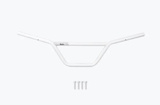 LCB-X PULSE TOURPRO X-HANDLE BAR-MOTOR CYC ACC-WHITE